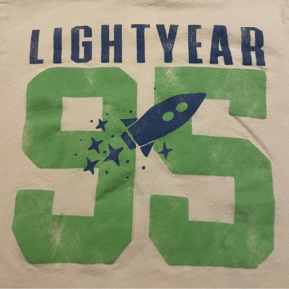 🔥2 For $12🔥 Junk Food Loves Baby Gap Disney Pixar Buzz Lightyear Tshirt - Picture 4 of 7